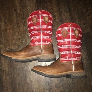 Twisted X square toe boots